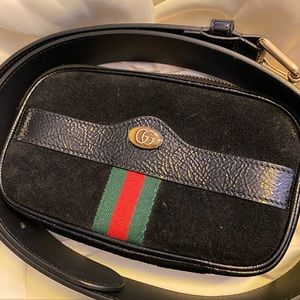 Gucci Suede Ophidia IPhone Belt Bag